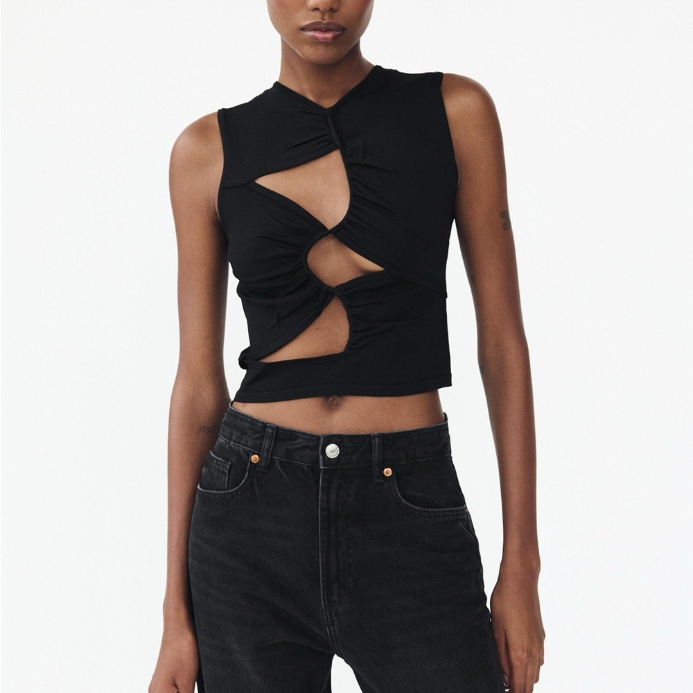 Zara Cut Out Top